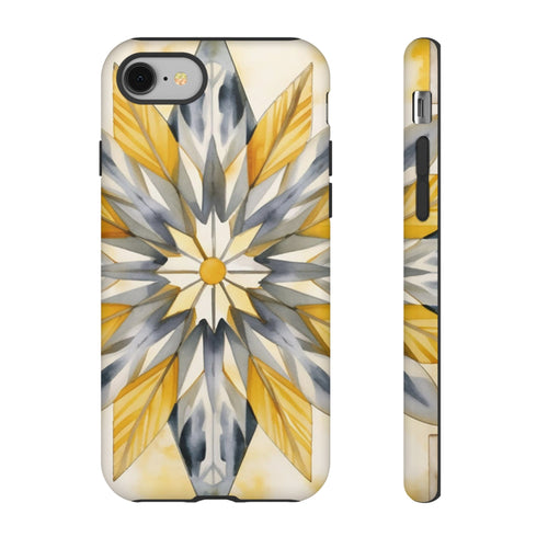 Sunshine Bloom Mosaic - Impact Resistant Phone Case iPhone 8 Matte
